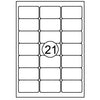 Quantore - Étiquette 63,5x38,1mm 2100 pièces