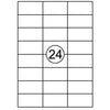 Quantore -  Etiket 70X37mm 360 stuks