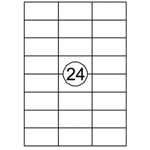 Quantore - Etiquette 70x37mm 2400 pièces