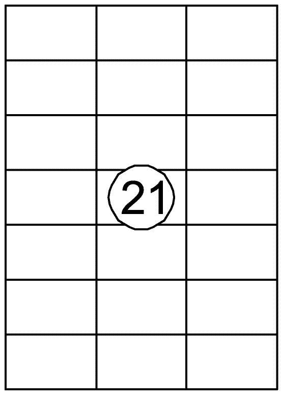 Quantore - Etiquette 70X42.4mm 315 pièces