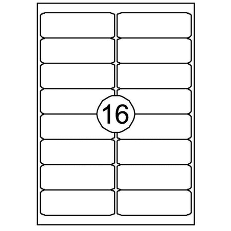 Quantore - Étiquette 99,1x33,9mm 1600 pièces