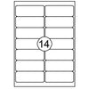Quantore - Étiquette 99,1x38,1mm 1400 pièces