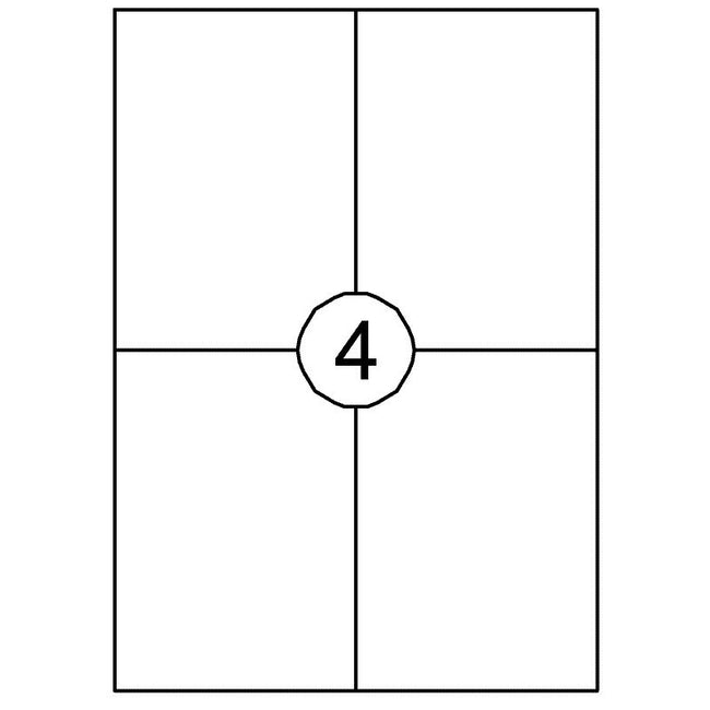 Quantore - Étiquette 105x148mm 400 pièces