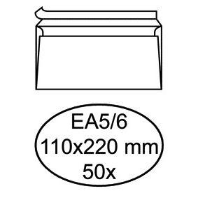 Hermes -  Envelop  bank ea5/6 110x220 zk 50st wit