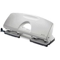 Leitz - Locher Metall 4 Löcher 25 Blatt grau