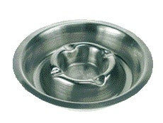 Vepa Bins - Cendrier métal chromé 170mm acier inoxydable sélectionnable