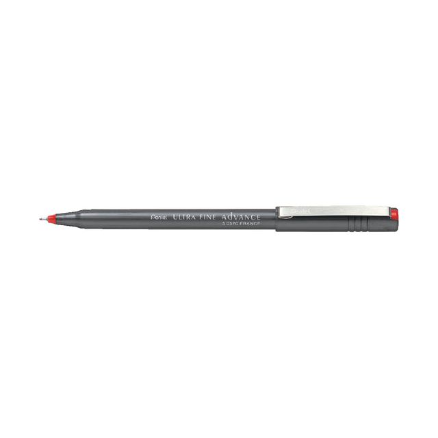 Pentel - Fineliner  sd570 ef rood