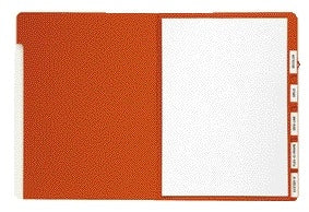 Jalema -  Sorteermap Djois personaliseerbaar A4 6 tabbladen rood | 15 stuks