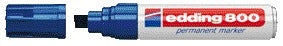 Edding - Feutre 800 diagonale 4-12mm bleu