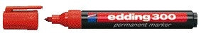 Edding - Feutre 300 rond 1,5-3mm rouge