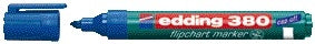 Edding - Feutre 380 paperboard rond 1,5-3mm bleu