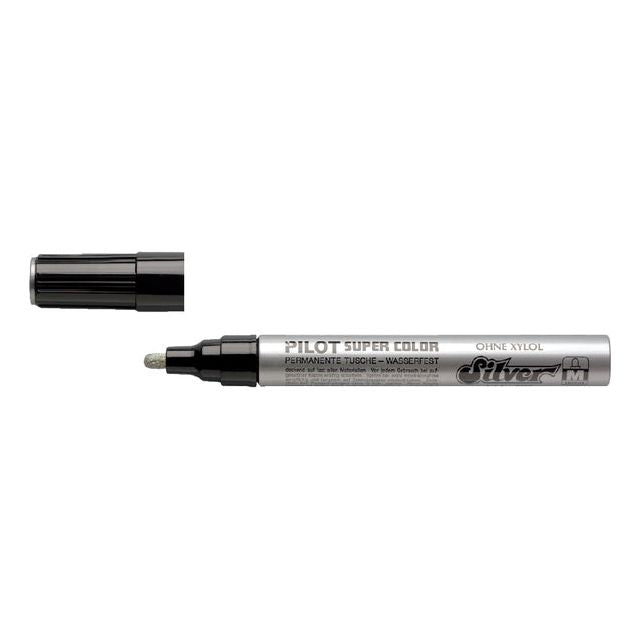 Pilot - Felt -tip Pilot Super Sc -s M Silver | 12 pièces