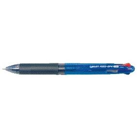 Pilot -  Balpen  Begreen 4kleuren Feed GP4 medium blauw