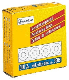 Avery Zweckform - Anneaux de renfort Zweckform 3508 13Mm 500 pièces blanc