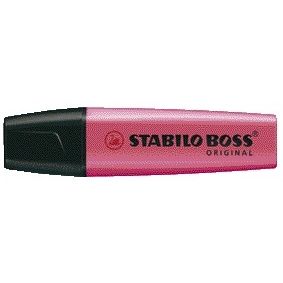Stabilo -  Markeerstift BOSS Original 70/56 roze | 10 stuks