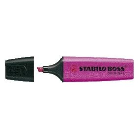 Stabilo -  BOSS ORIGINAL, markeerstift, lila, per stuk | 10 stuks