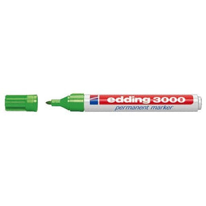 Edding - Feutre 3000 rond 1,5-3mm vert clair | 10 pièces