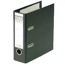 Elba -  Ordner  rado plast a5 75mm pvc zwart