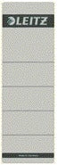 Leitz - Étiquette de dos Leitz 62x192mm autocollante gris | 10 pièces