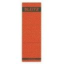 Leitz - Étiquette de dos large/courte 62x192mm autocollante rouge 10 pièces