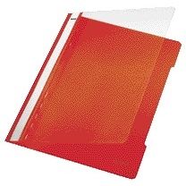 Leitz - Adhésif Rapide Standard A4 PP recyclé rouge | 25 pièces