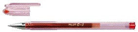 Pilot - Gel Writer G-1 fin rouge | 12 pièces