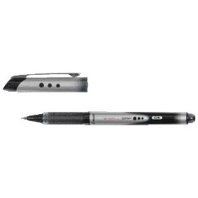 Pilot - Stylo roller V-Ball Grip fin noir