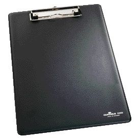 Langlebig – Klemmbrett 2350 A4 mit schwarzer Kopfklemme