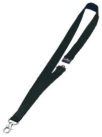 Durable - Cordon textile 8137 avec mousqueton noir | 10 pièces