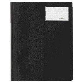 Durable -  Snelhechter A4 PVC etiketvenster zwart