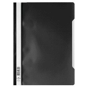Durable - Attache rapide A4 PP noir | 50 pièces