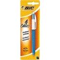 BIC -  Balpen  4kleuren m lichtblauw