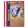 Durable - Dossier à fixation rapide Duraplus A4 rouge | 25 pièces