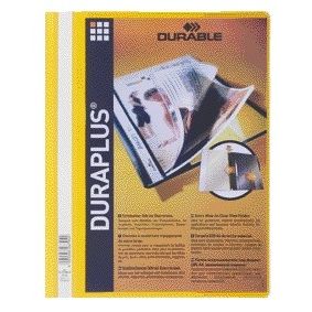Durable - Dossier à fixation rapide Duraplus A4 jaune