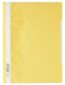 Durable - Attache rapide A4 PP jaune | 50 pièces