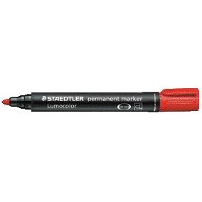 Staedtler -  Viltstift 352 rond rood 2mm | 10 stuks