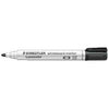 Staedtler - Marqueur pour tableau blanc Lumocolor 351 rond noir 2mm | 10 pièces