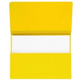 Jalema -  Pocketmap folio 100% gerecycled karton 250 gr geel