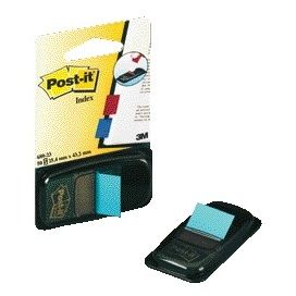 Post-it -  Indextabs  680 25.4x43.2mm felblauw | 12 stuks