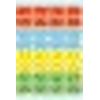 HERMA -  Etiket  3631 12x19mm assorti 160st | 10 stuks
