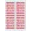 HERMA - Etiquette 4143 38x7mm flèche rouge 88 pièces