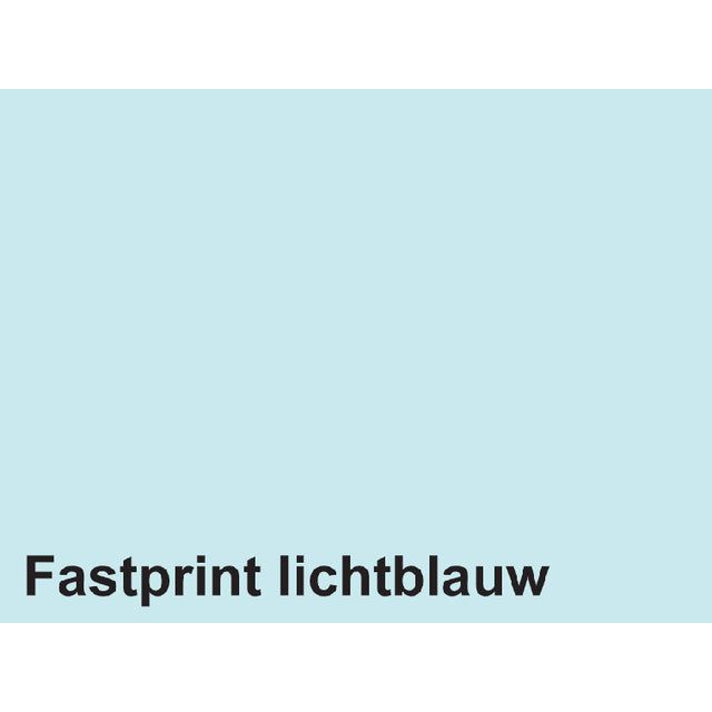 Fastprint - Receptpapier fastprint a6 80gr lichtblauw