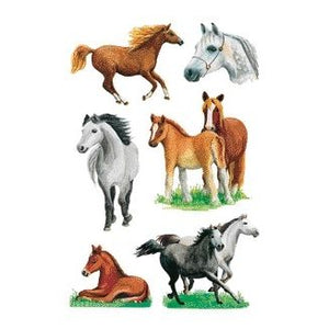 HERMA -  Etiket  3553 paarden rassen | 10 stuks