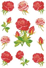 HERMA - Etikett 3581 Rosen