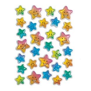 HERMA -  Etiket 5219 ster stone bont | 10 stuks