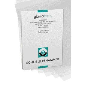 Schoellershammer - Bloc design A4 60-65gr transparent 50 feuilles | 10 pièces