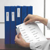 3L -  Etikethouder djois 25x75mm zelfklevend tr 12st | 10 stuks