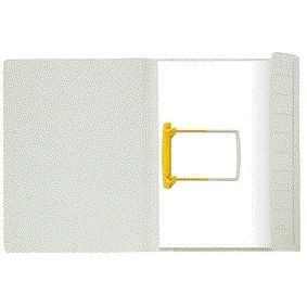 Jalema - Dossier clip Folio 100% carton recyclé 250gr gris