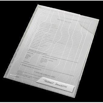 Leitz -  Combifile  folder a4 pp transparant | 6 stuks