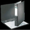 Leitz - Ordner 1072 180° sans fentes ni protections de bord 77mm carton A3 droit noir | 2 pièces